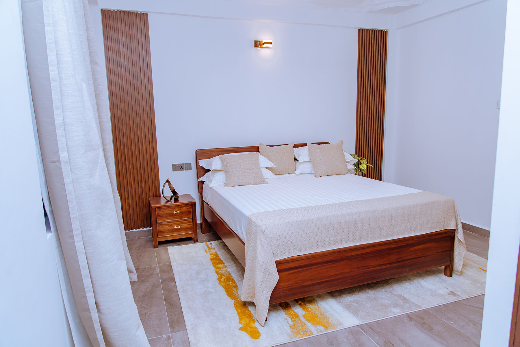 Mswano Apartments bedroom