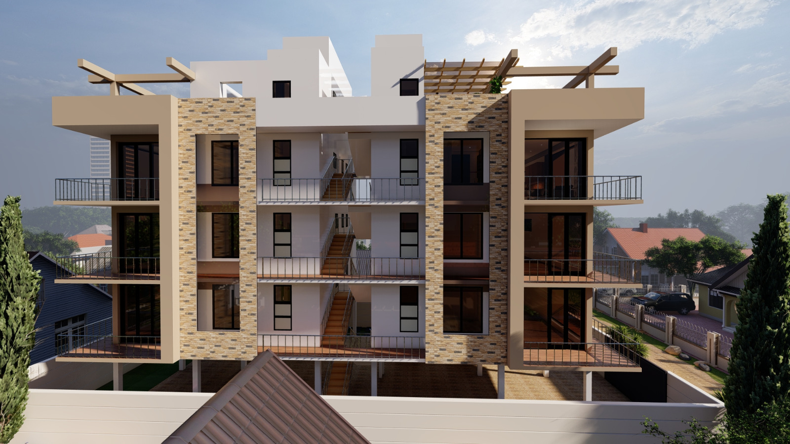 Mswano Apartments exterior