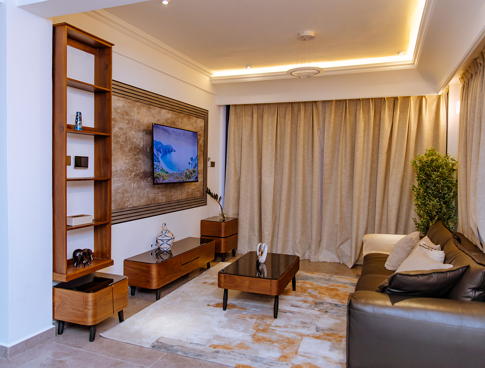 Mswano Apartments seating area